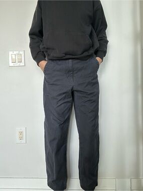 Uniqlo Navy Blue Chino Pants